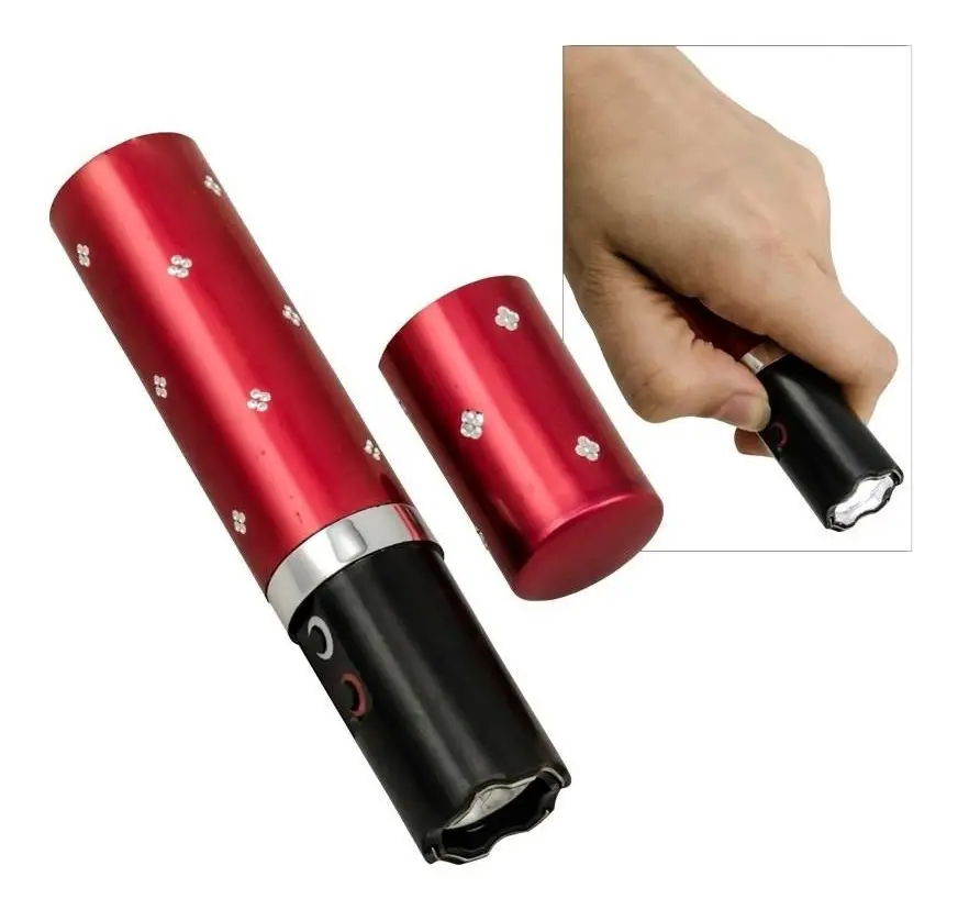 Taser labial con linterna