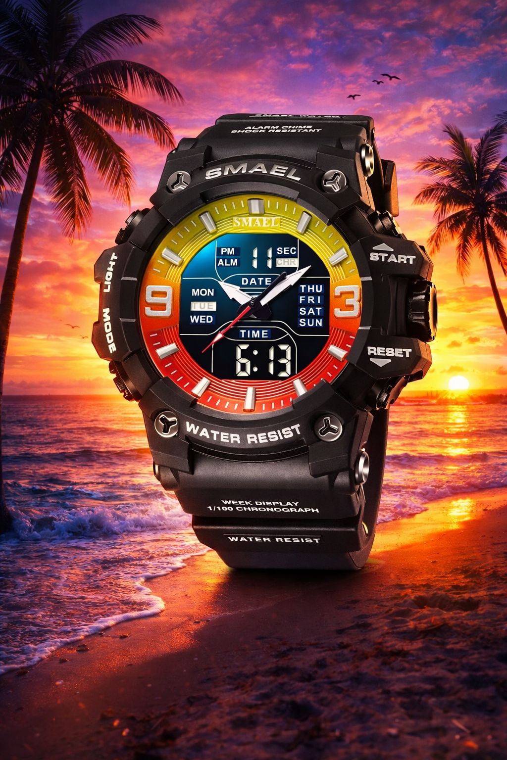 RELOJ SMAEL 8049 - Vista 1