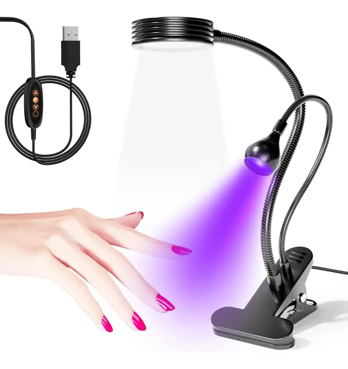 LAMPARA DE UÑAS CLIP CY-M02