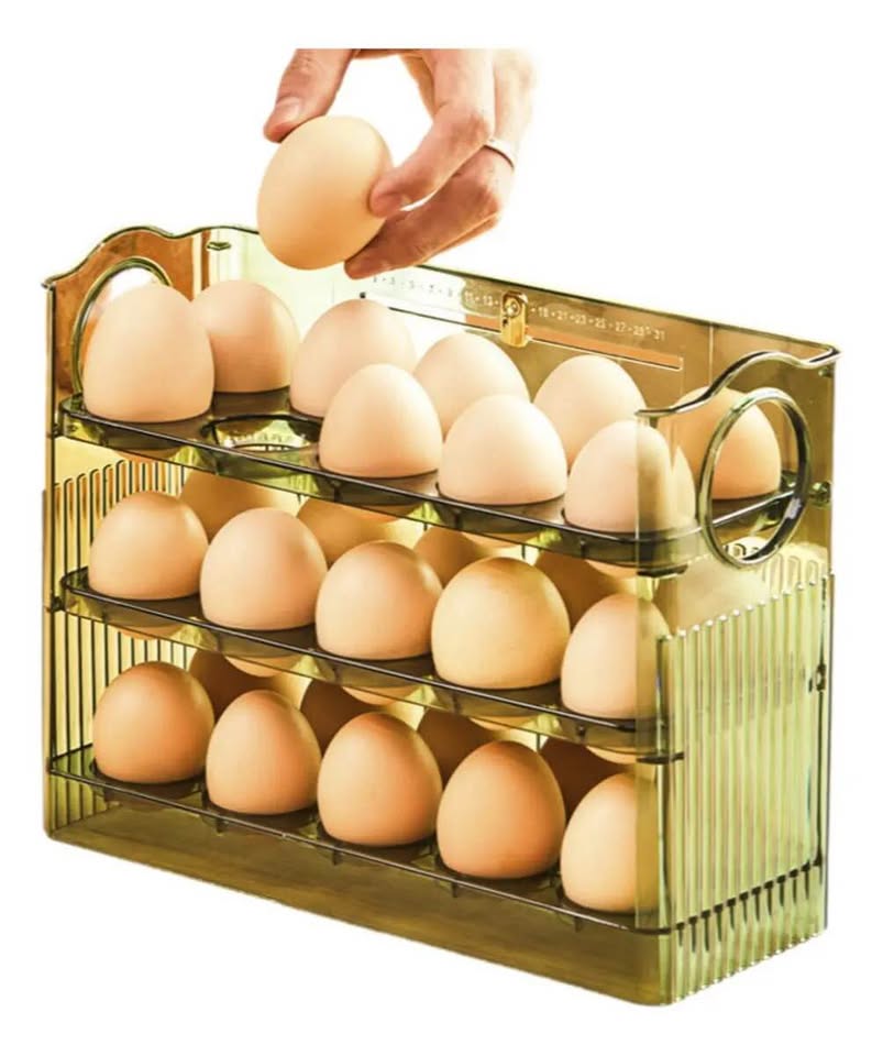 Organizador De Huevos 3 niveles