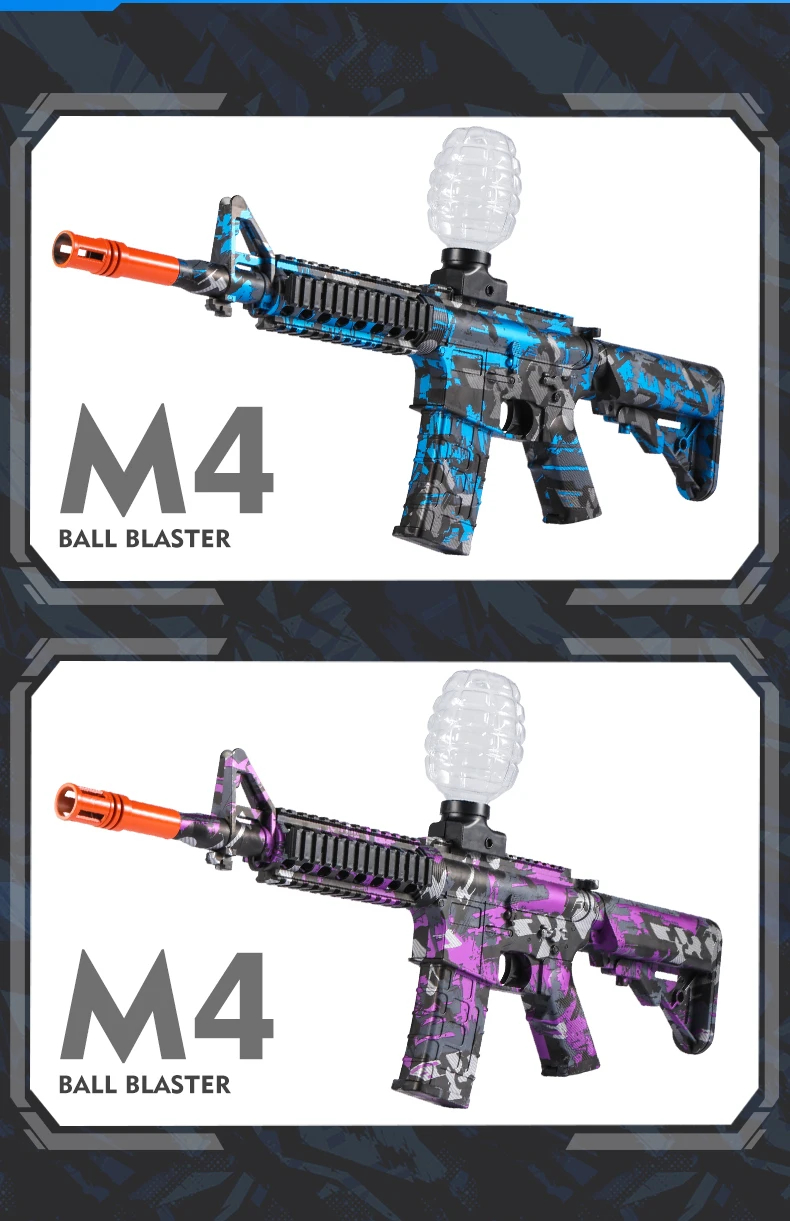 Pistola Rifle Hidrogel M4A1