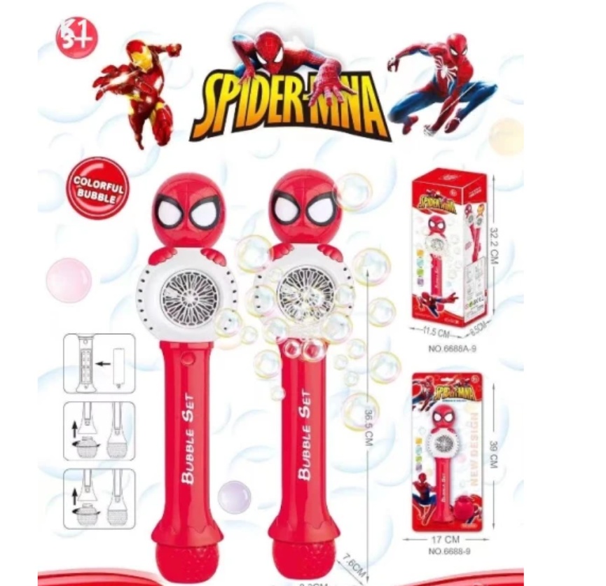 BURBUJERO SPIDERMAN 6688-9