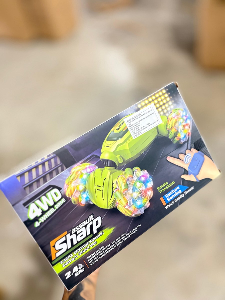 CARRO ROBOT CONTROL A MANO JD155-18A