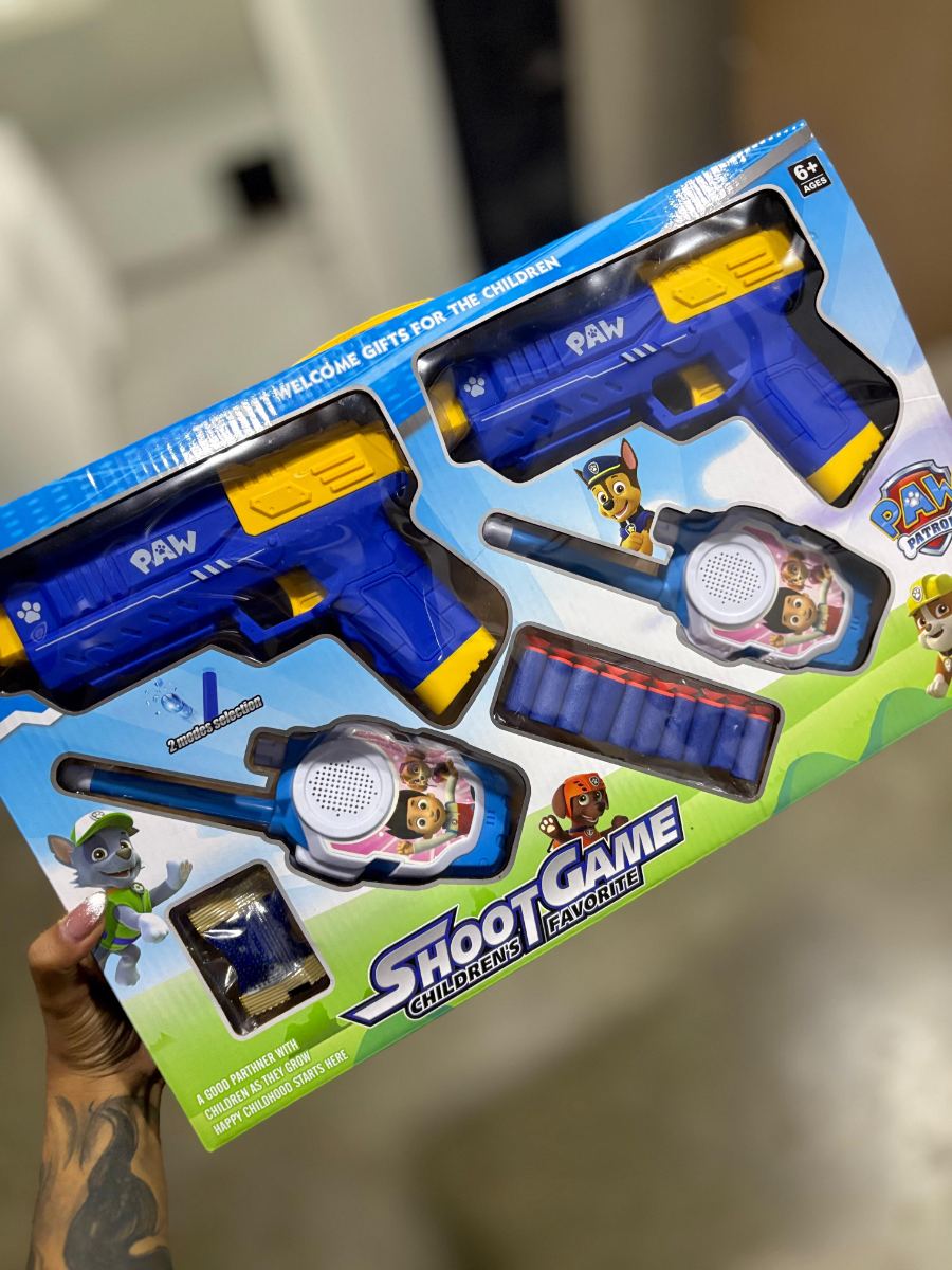 JUGUETE INFANTIL PISTOLA + RADIO A2503-2