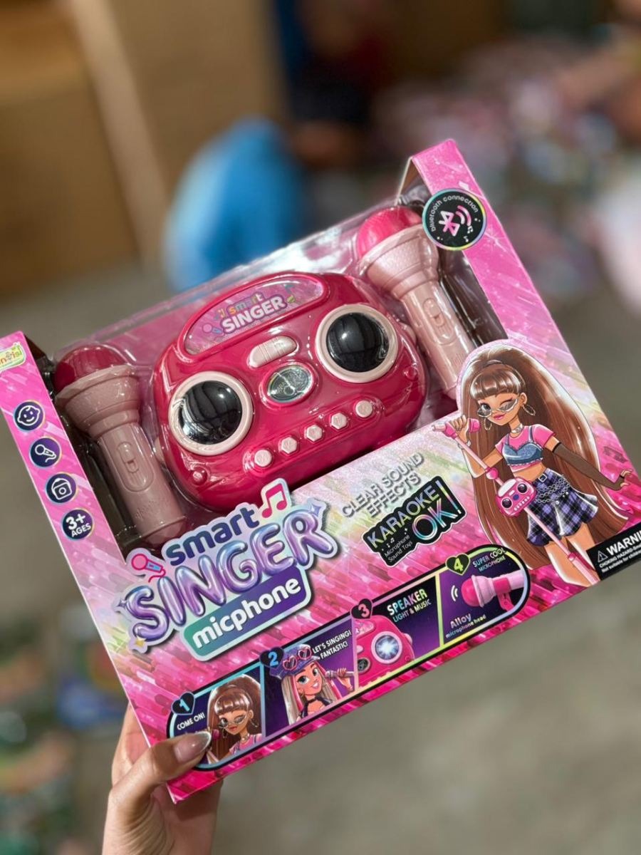 SET DE KARAOKE X2 MICROFONOS HY831-E - Vista 1