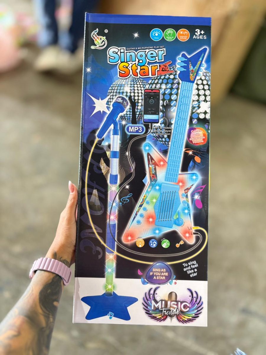 MICROFONO INFANTIL KARAOKE  HD-502