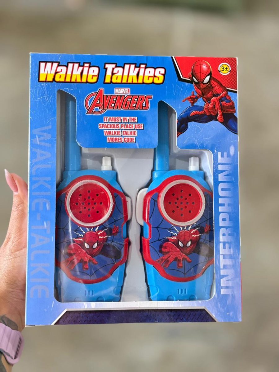 WALKIE TALKIE HOMBRE ARAÑA 5737-C