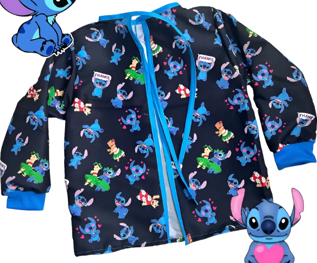 Delantal escolar lilo y Stitch - Vista 1