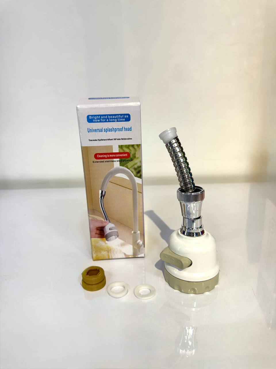 Cabezal Extensor Flexible para Grifo