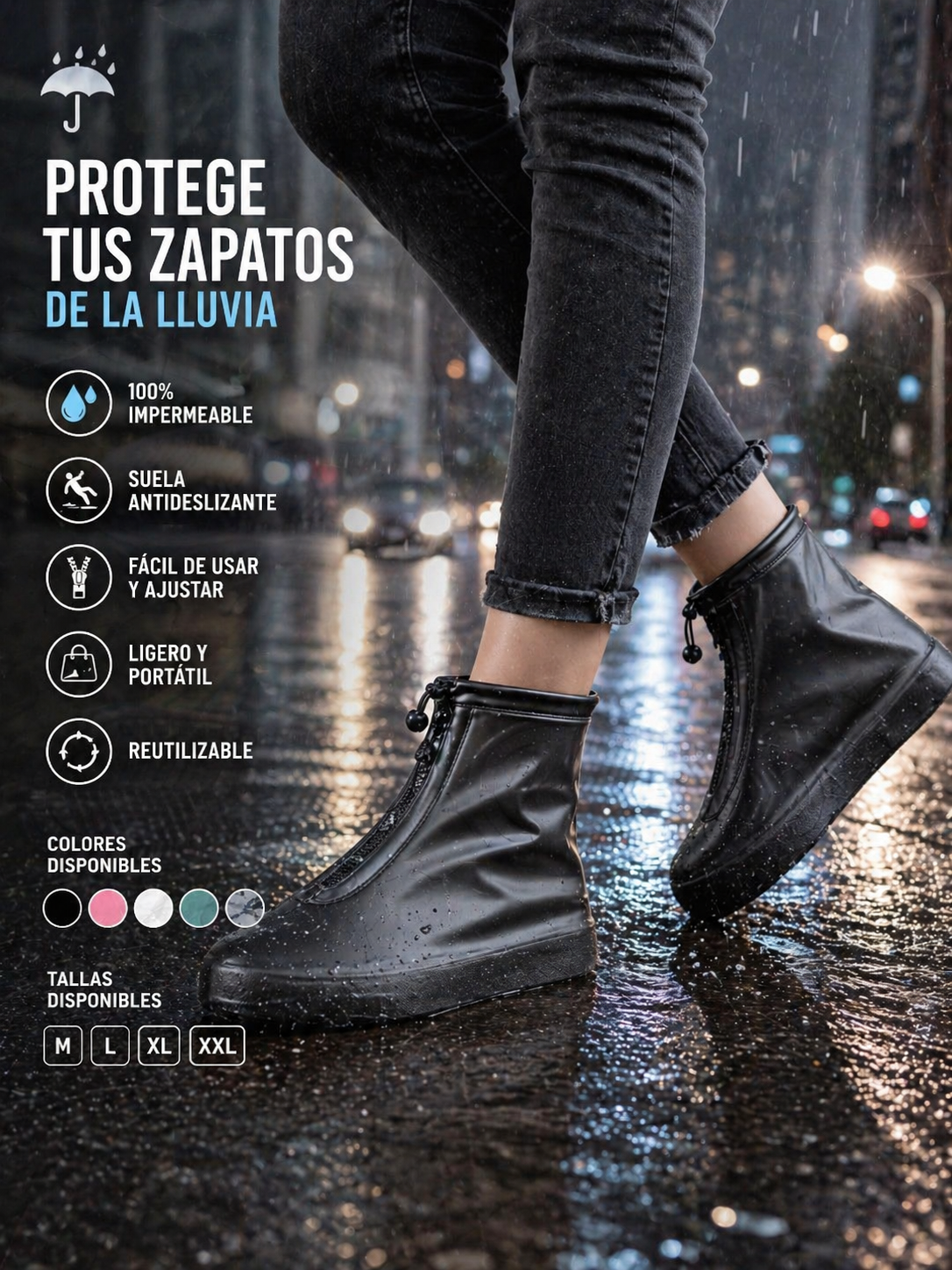 ZAPATO DE LLUVIA CORTO 225