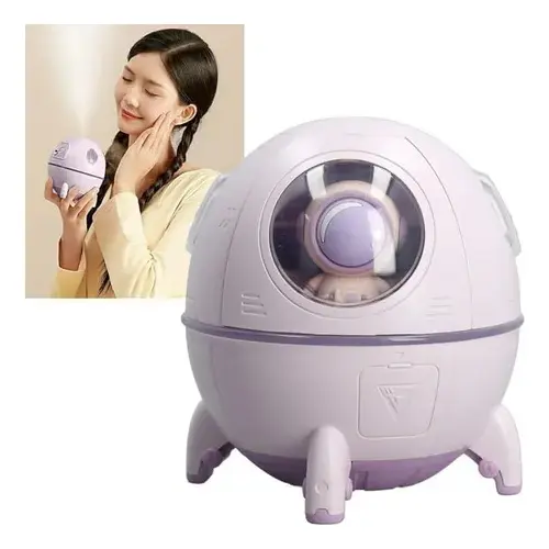 Humidificador nave con astronauta