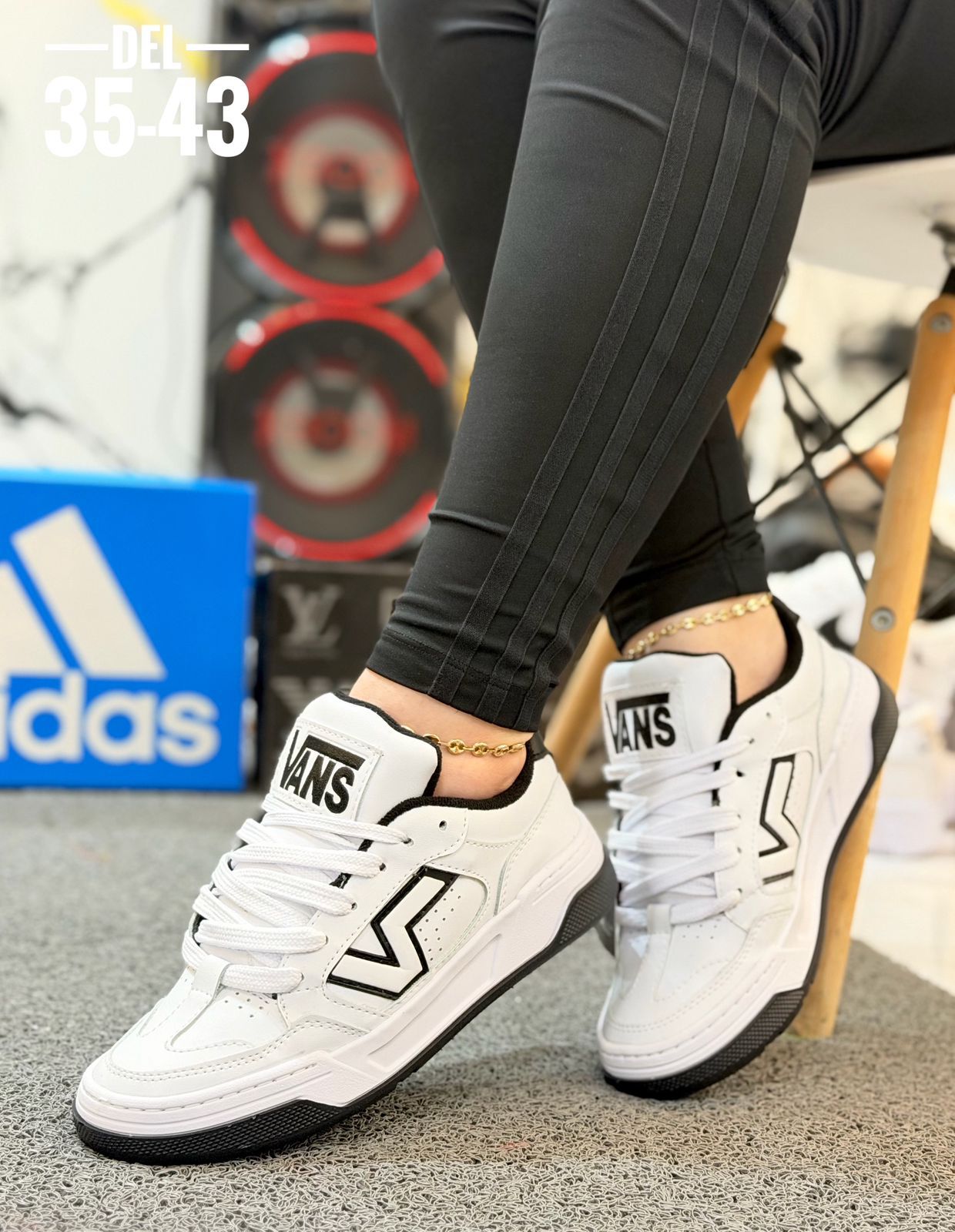 Tenis Vans Sb Blanco Chulo V