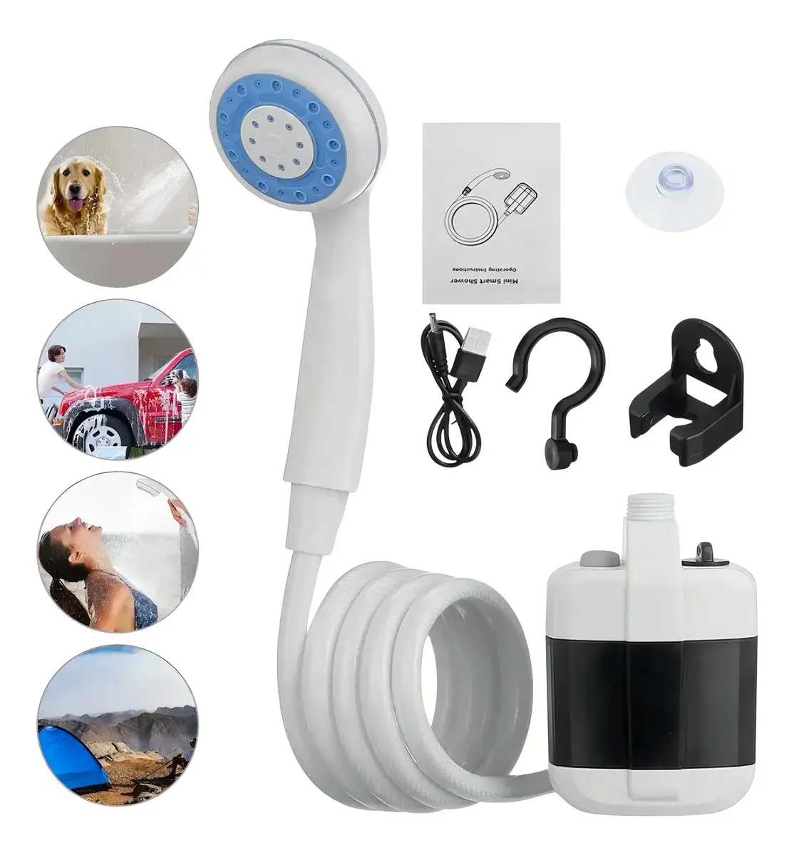 DUCHA PORTATIL RECARGABLE