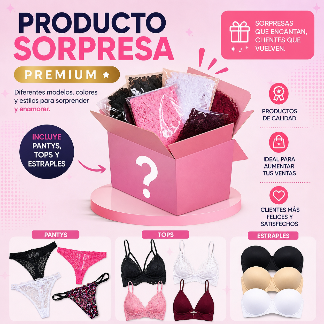 Producto Sorpresa Dama