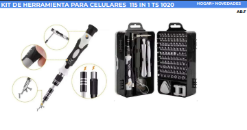 KIT DE HERRAMIENTA PARA CELULARES 115 IN