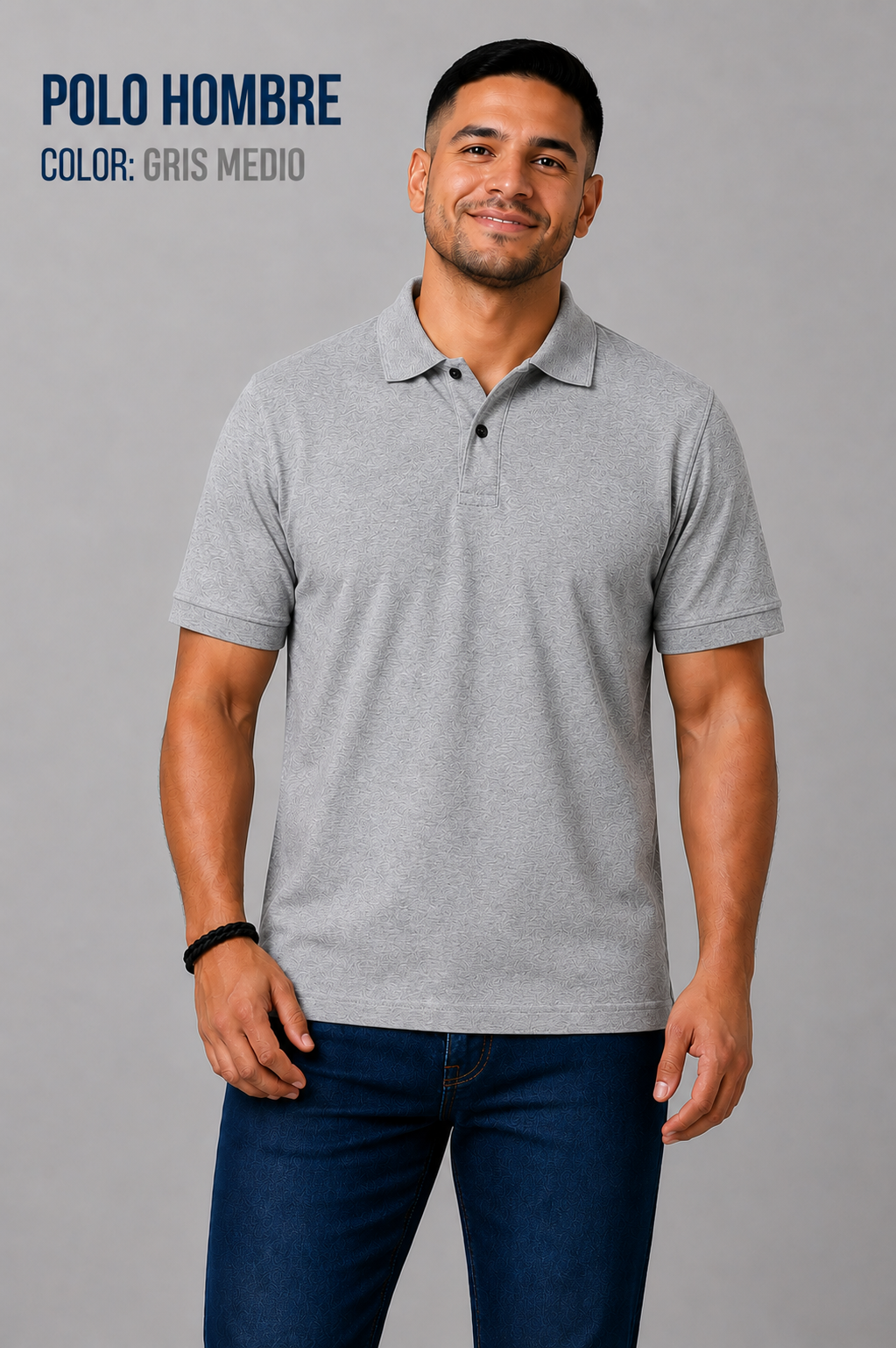 POLO MANGA CORTA TALLA GRANDE - Vista 1