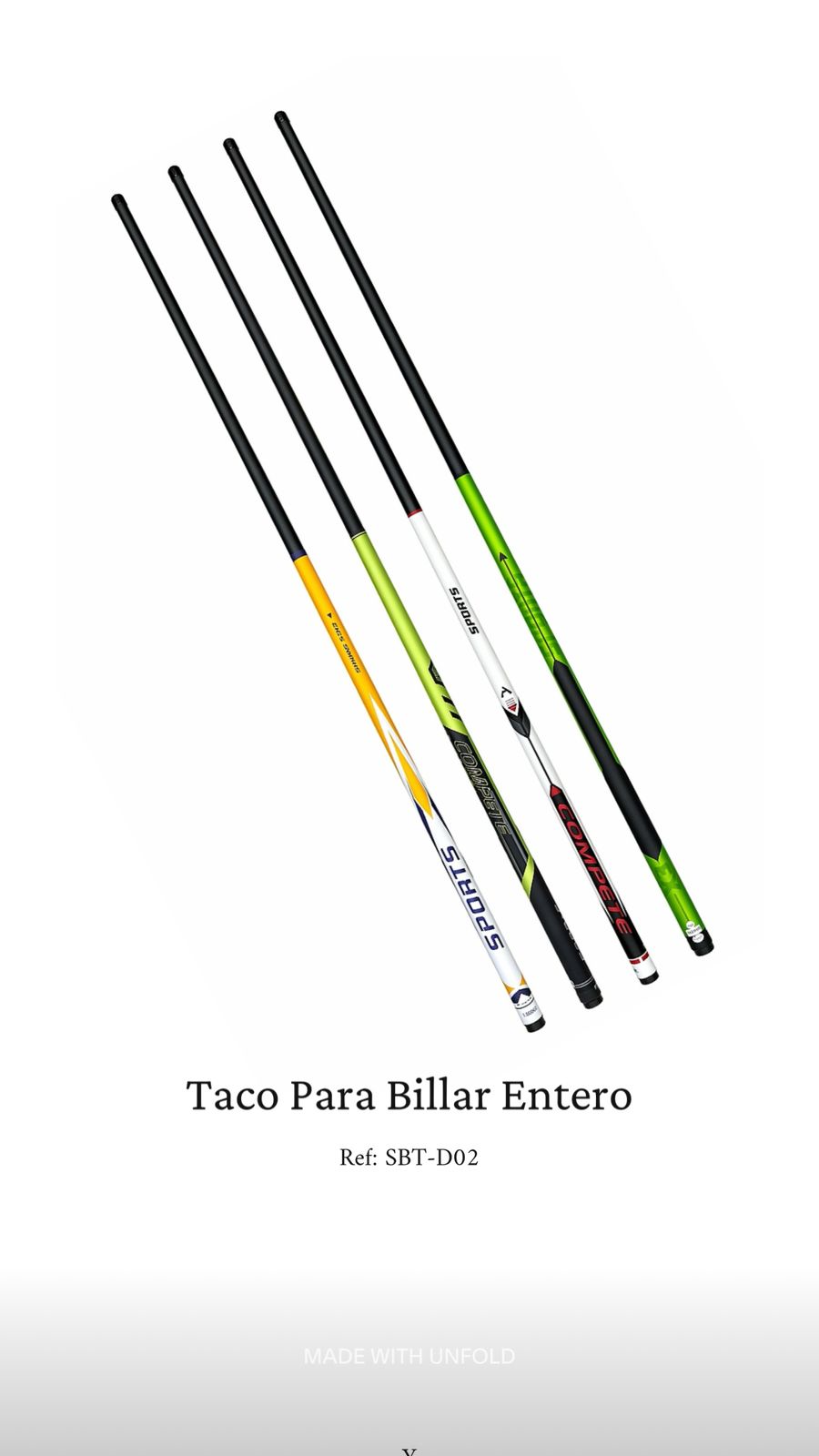 TACO DE BILLAR ENTERO, SIBOTE - Vista 1