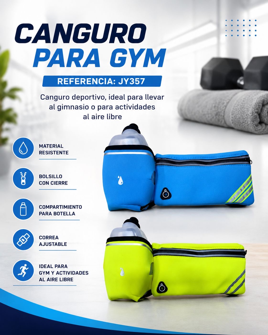 Canguro deportivo Gym