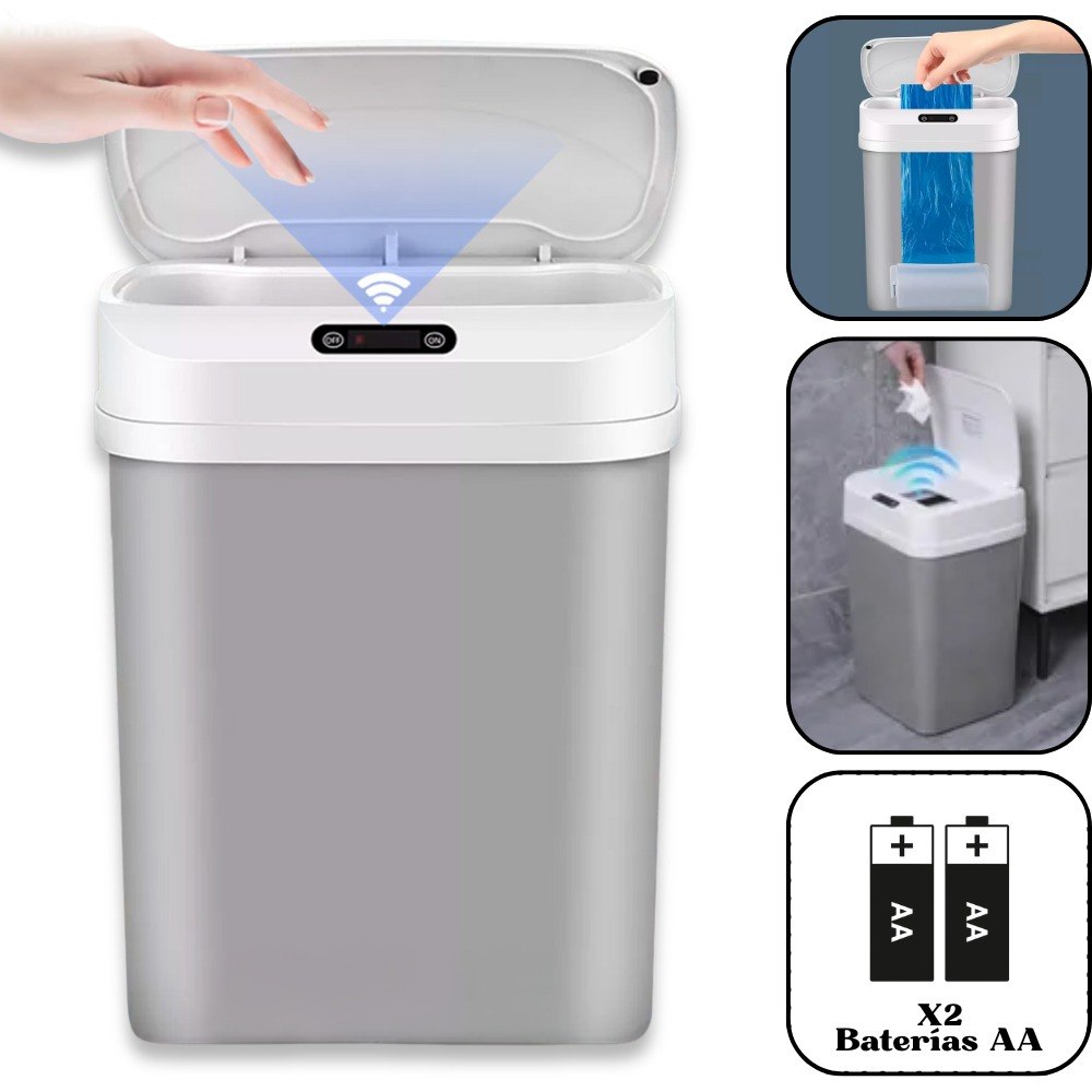 Bote Caneca De Basura Inteligente Sensor