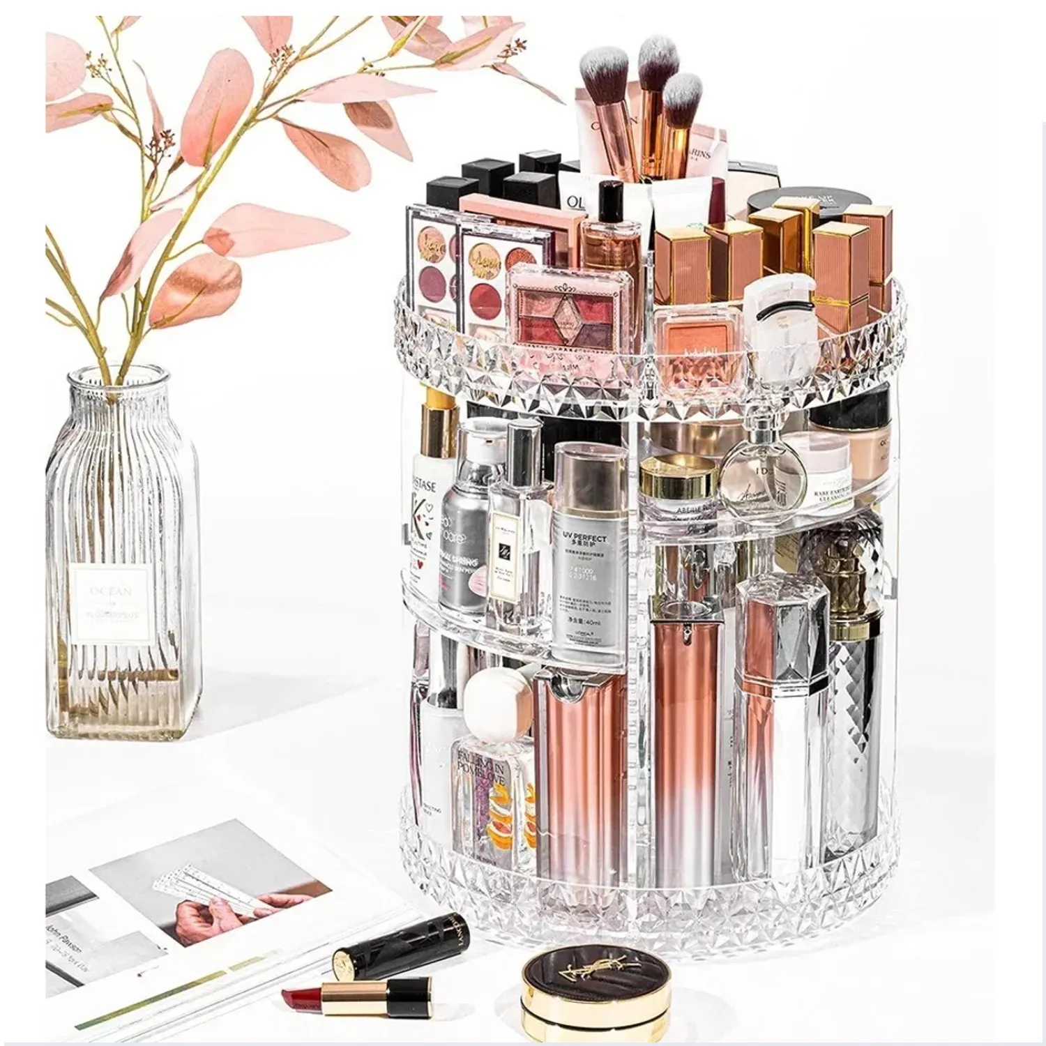 ORGANIZADOR DE MAQUILLAJE 360