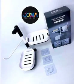 Jabonera 3 en 1 para baño