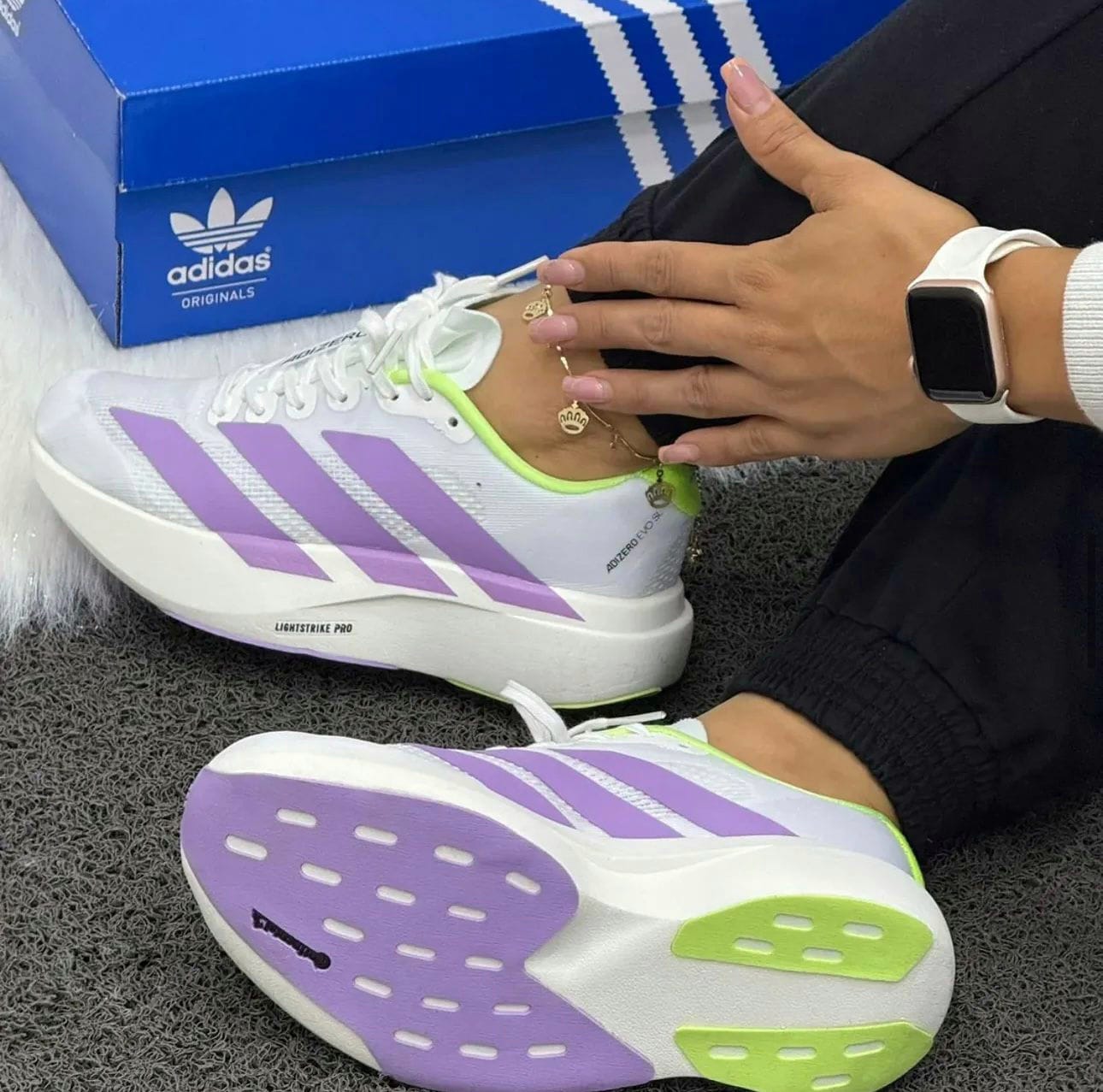 AdidasZero Mt Blanco Violeta - Vista 1