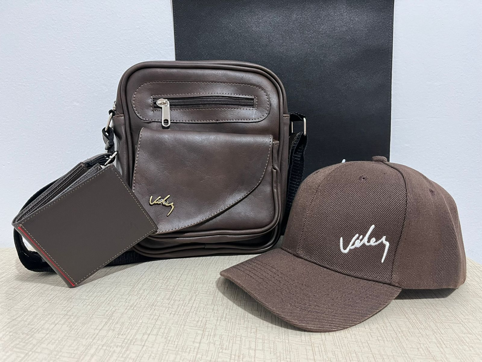 Trio bolso 23 cm GORRA billetera bolsa - Vista 1