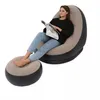 SOFA INFABLE CON REPOSAPIES