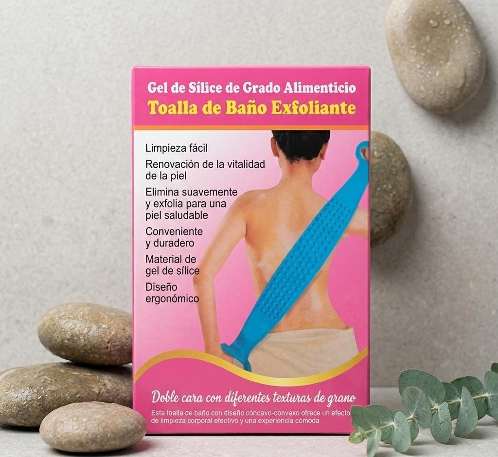 Banda corporal de silicona para baño