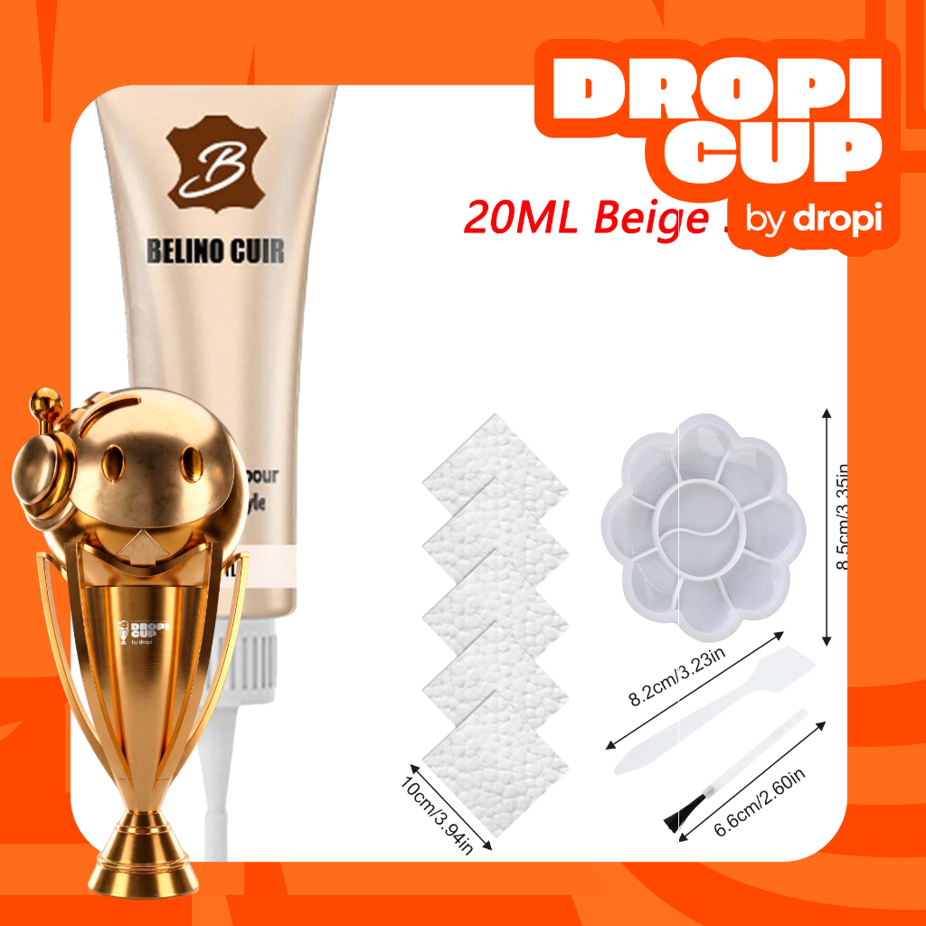 DROPI CUP-CREMA DE REPARACION PARA CUERO