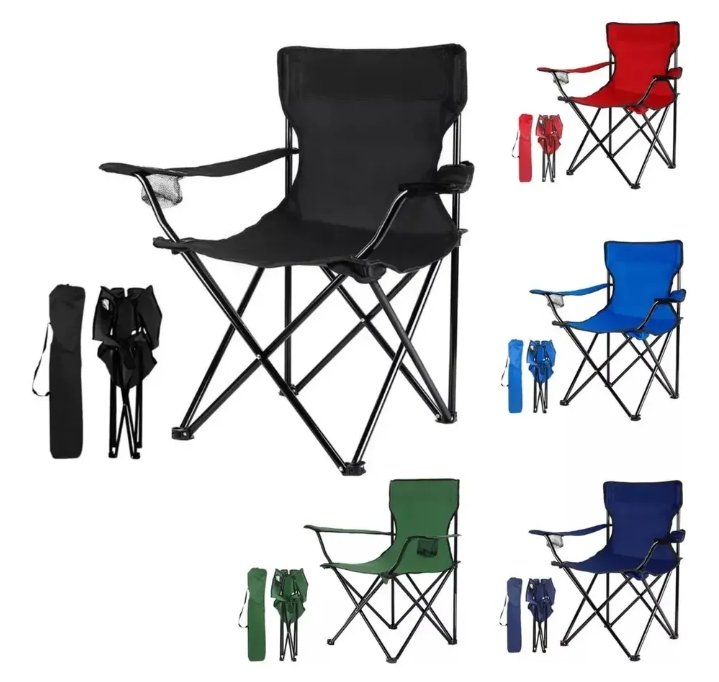 Silla de Camping con porta vaso