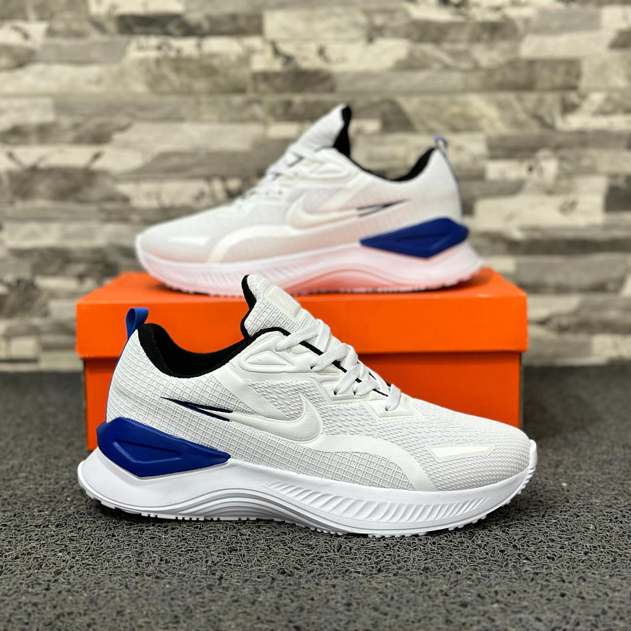 Promo Tenis Nike Zoom Blanco Caballero