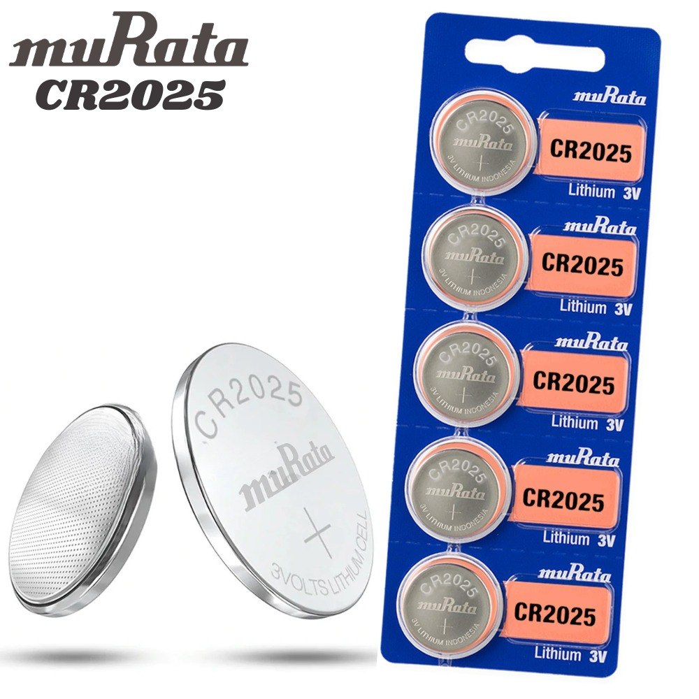 Pila Bateria De Litio Cr2025 Unidad Mura