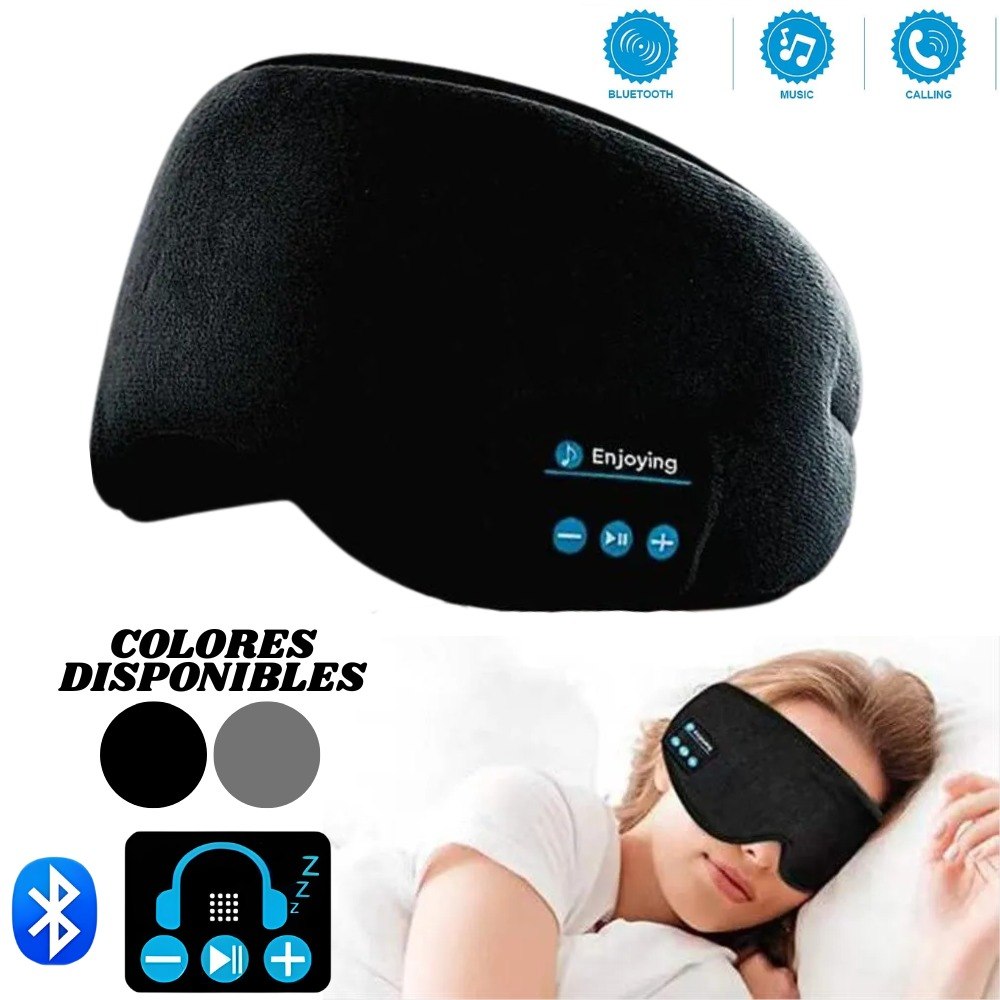 Antifaz Venda para dormir Con Auriculare
