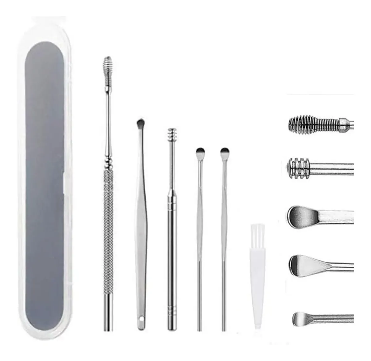 Kit Limpiador Oidos 6 Piezas