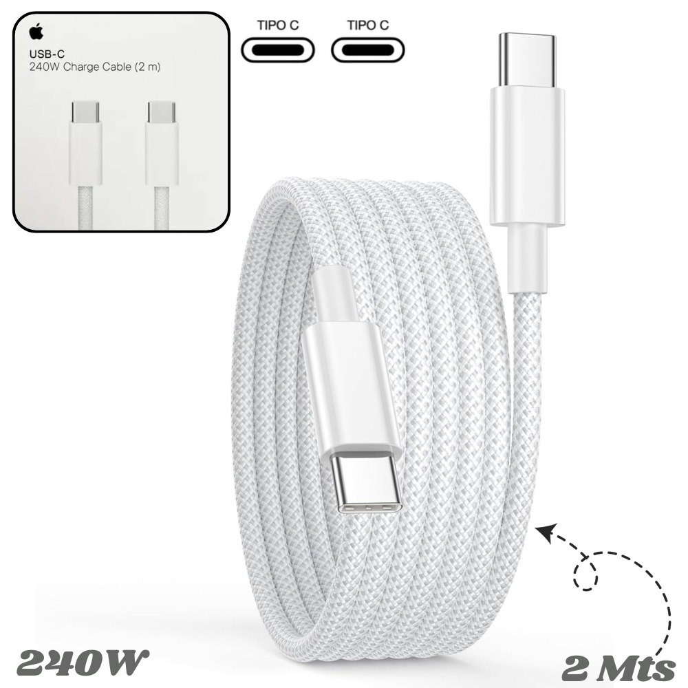Cable De Carga Tipo C A Tipo C 240w Gene