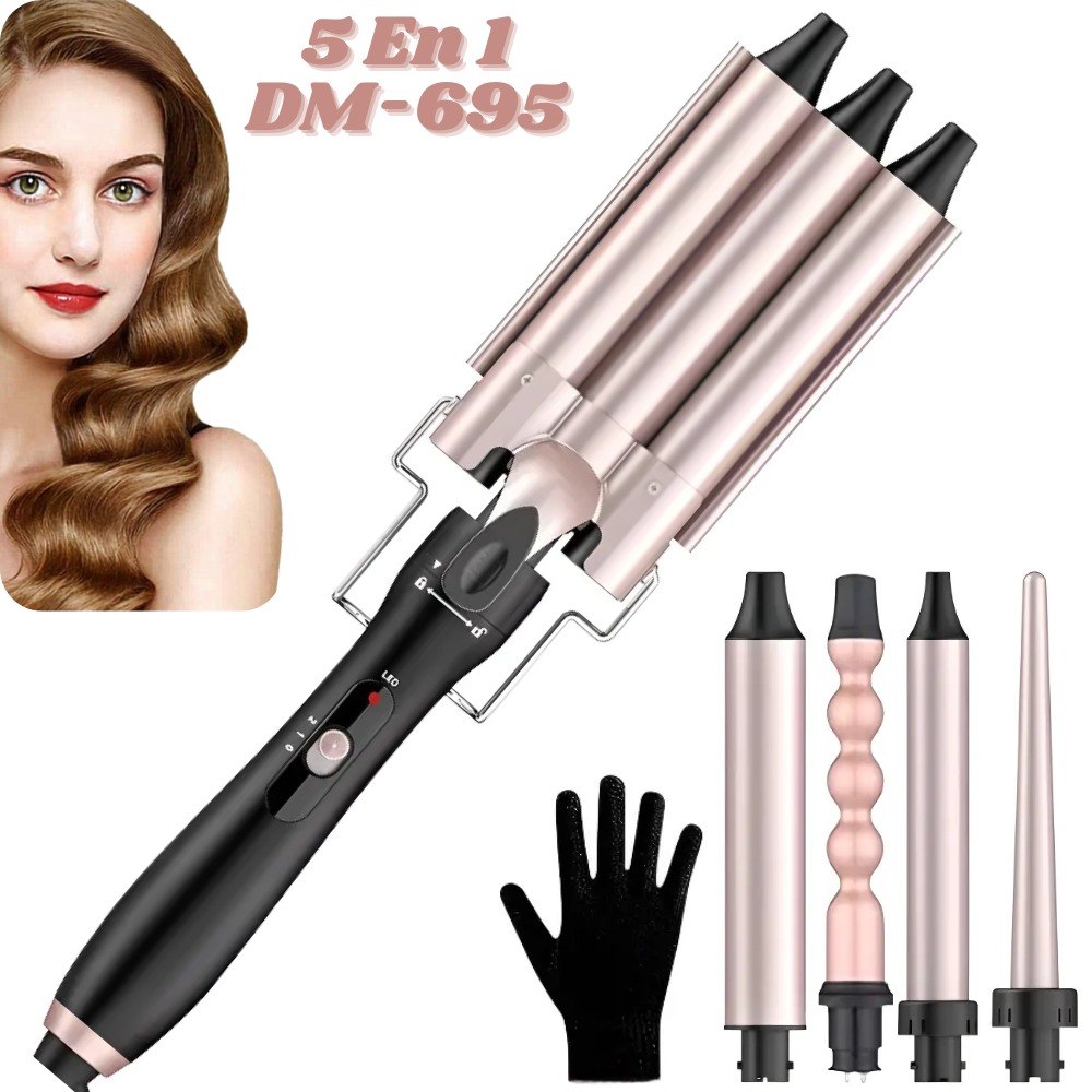 Combo Rizadora Onduladora 5 en 1 DM-695