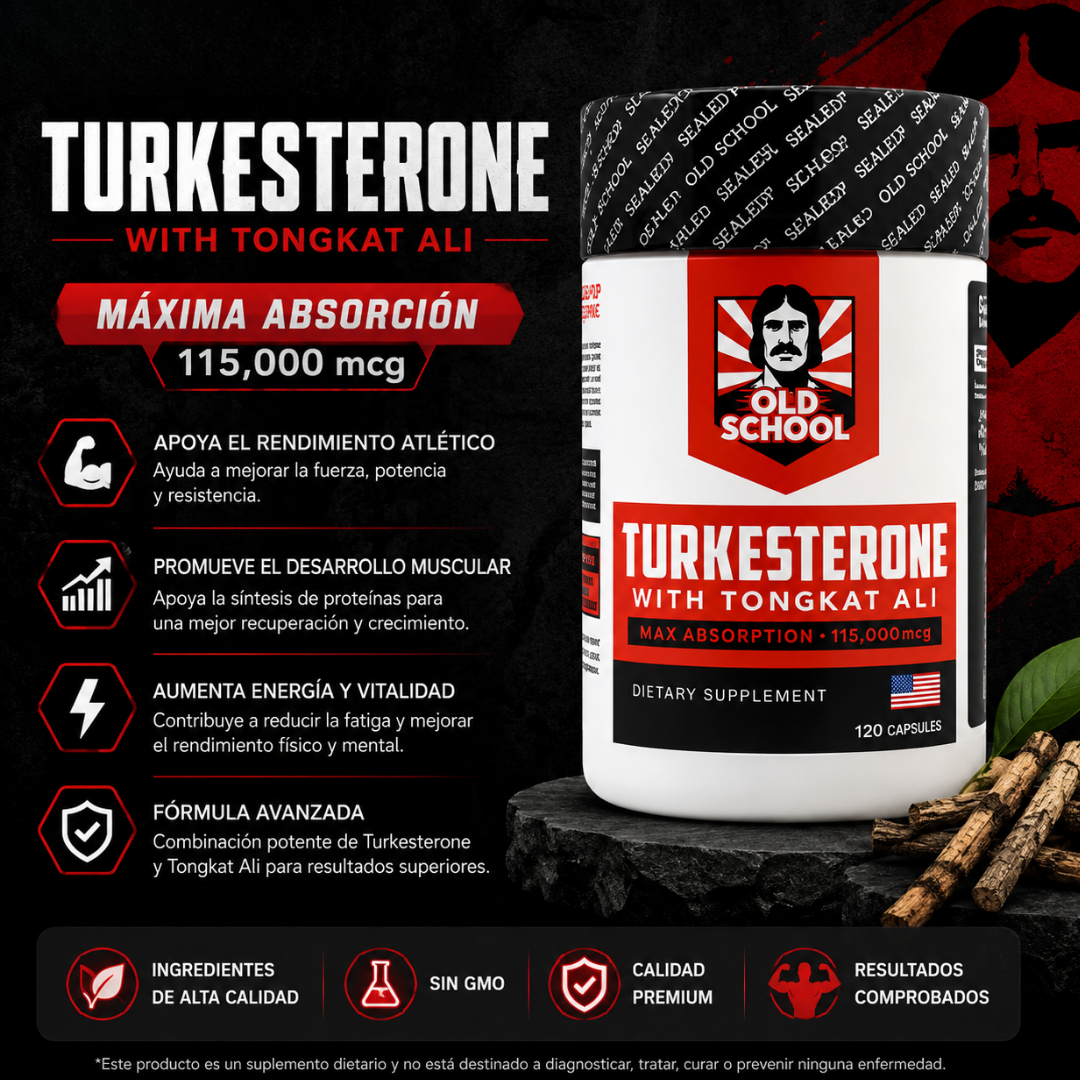 TURKESTERONE | Fuerza, Rendimiento