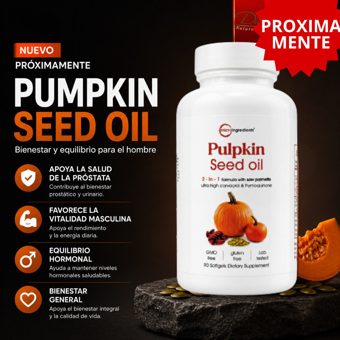 PUMPKIN SEED OIL | Salud Prostática