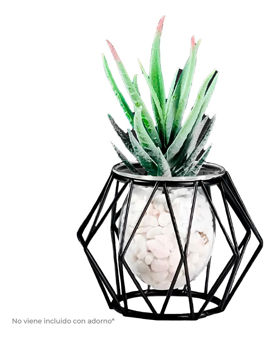 MACETERO GEOMÉTRICO DECORATIVO FLORERO