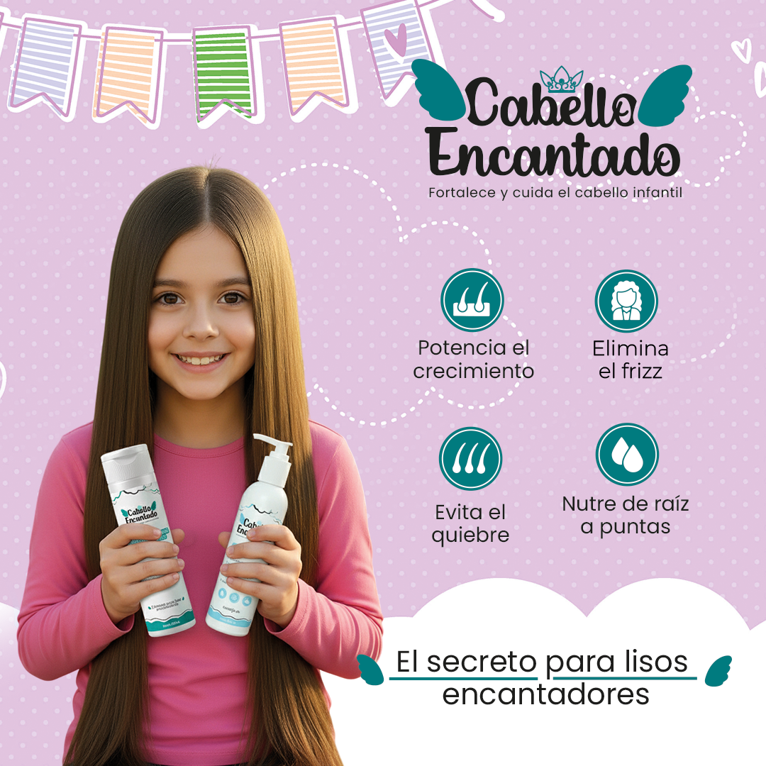 Kit Cabello liso Cabello encantado