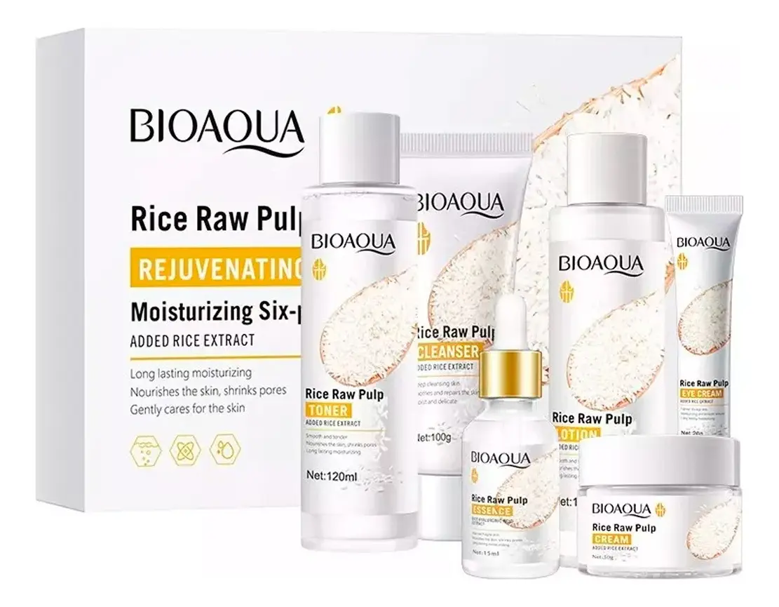 745966- KIT FACIAL DE ARROZ BIOAQUA