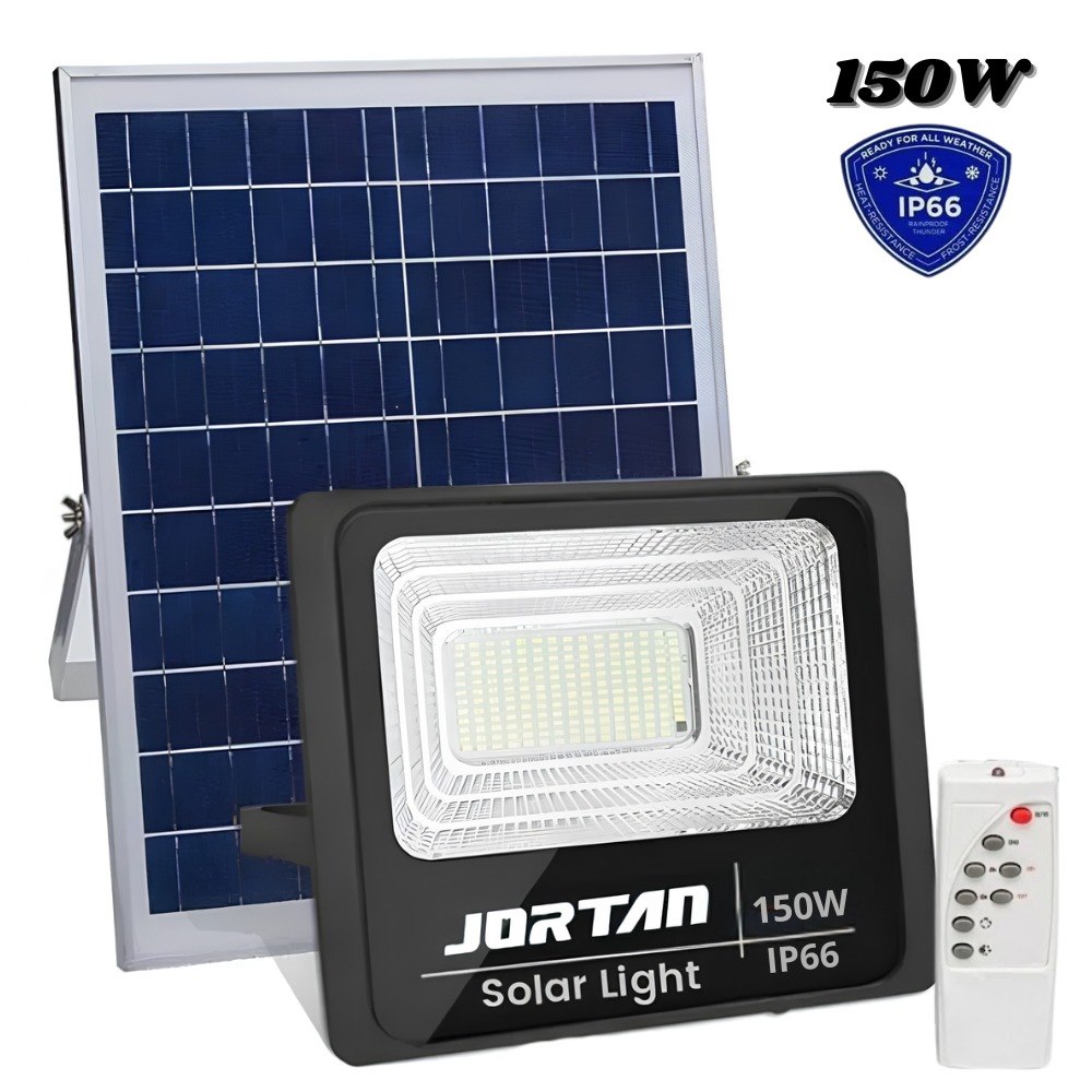 Lampara Solar Reflector Panel Solar 150W