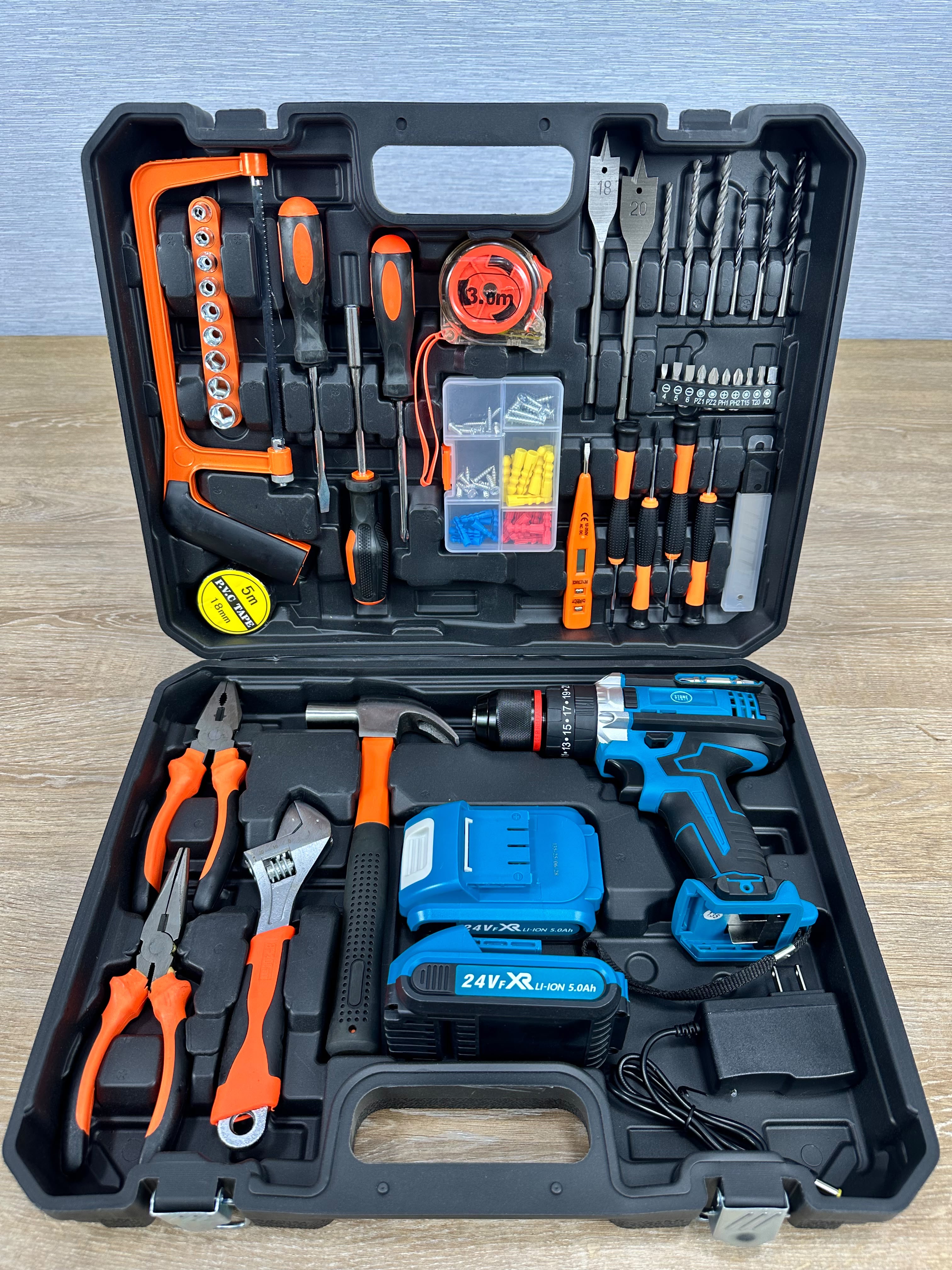 Kit de taladro con accesorios