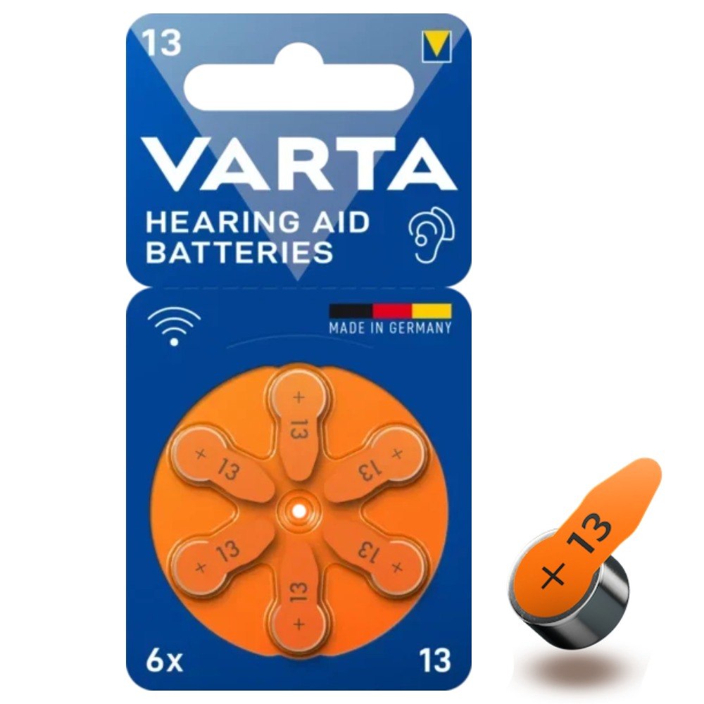 Pila Bateria Auditiva Varta #13 X6 Und