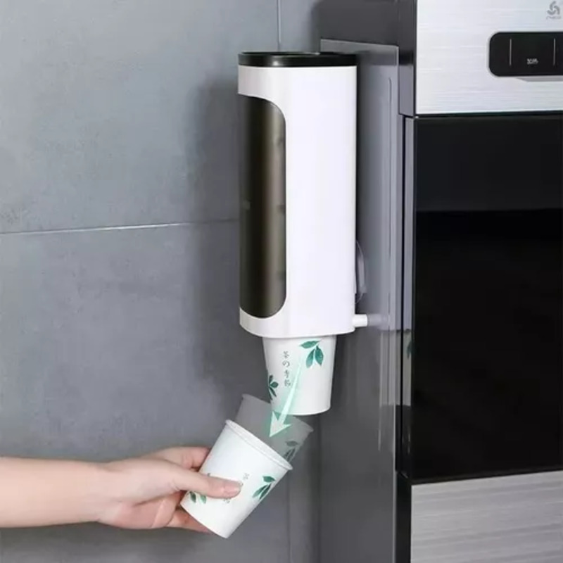 Dispensador adhesivo para vasos