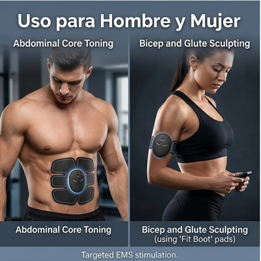 Uso en abdomen y brazos
