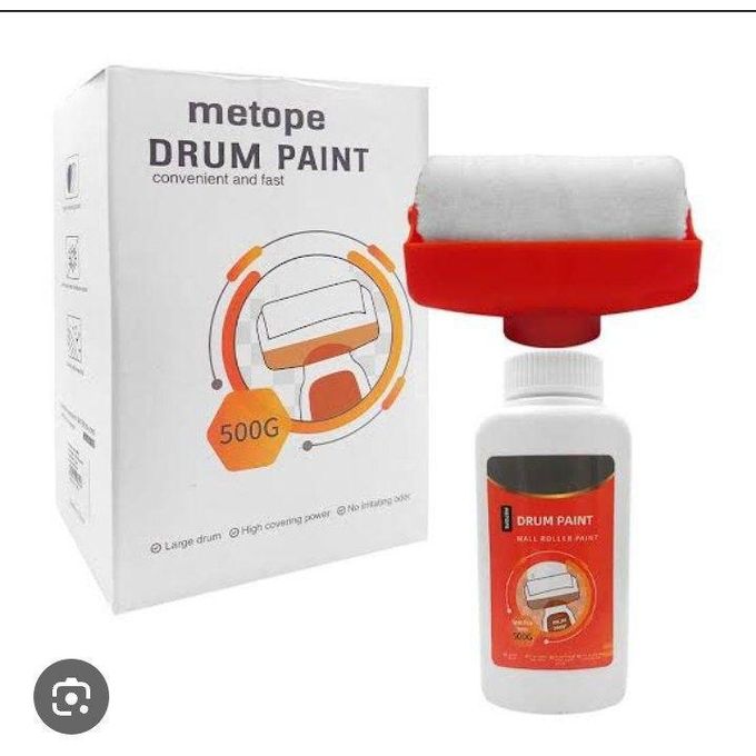 Kit de pintura pared con mini rodillo