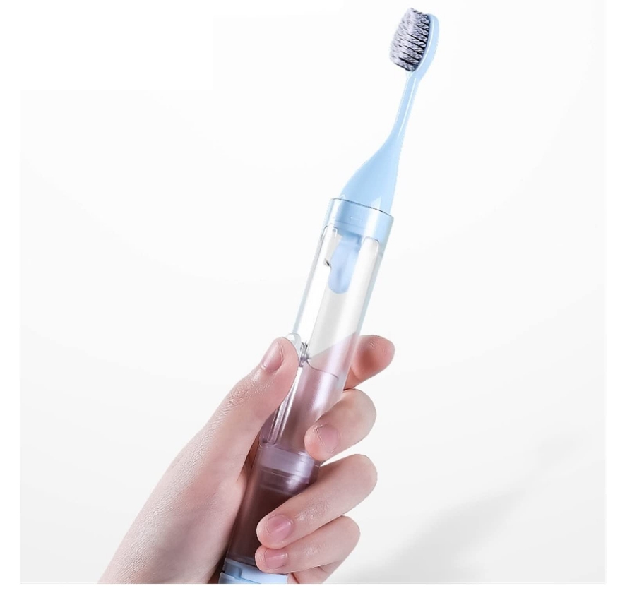 Cepillo de dientes con dispensador crema