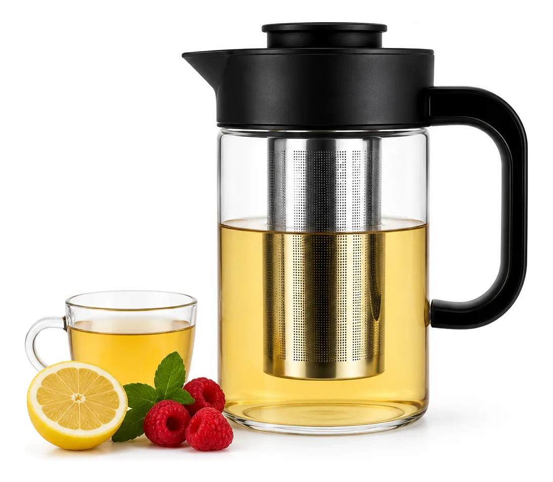 Jarra De Vidrio Para Té O infusiones